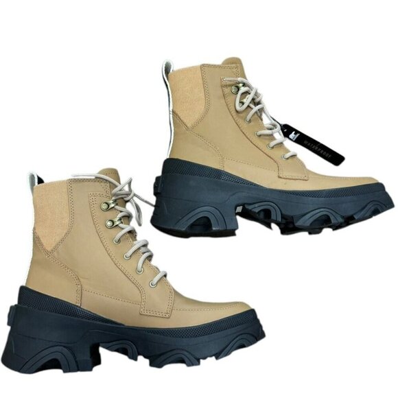 Women's Tan Ankle Boots - Picture 4 of 10